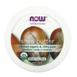 Solutions, органическое масло ши, 85 г (3 унции) — NOW Foods