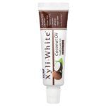 Solutions, XyliWhite™, зубная паста-гель, кокосовое масло, мята, 28 г (1 унция) — NOW Foods