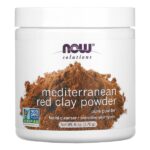 Solutions, средиземноморская красная глина в порошке, 170 г (6 унций) — NOW Foods