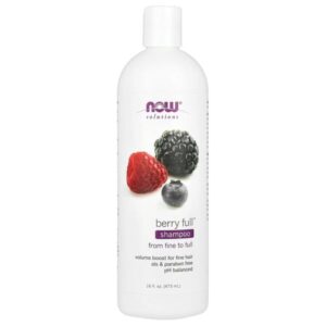 Solutions, ягодный шампунь, 473 мл (16 жидк. унц.) — NOW Foods
