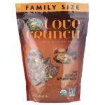 Love Crunch®, органическая гранола премиального качества, темный шоколад и арахисовая паста, 750 г (26,4 унции) — Nature's Path