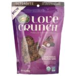 Love Crunch®, органическая гранола премиального качества, темный шоколад и паста из фундука, 300 г (10,6 унции) — Nature's Path