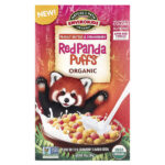 Envirokidz, органические хлопья Red Panda Puffs™, арахисовая паста и клубника, 284 г (10 унций) — Nature's Path