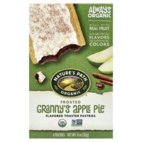 органическое печенье для тостера, Frosted Granny's Apple Pie™, 6 шт., 312 г (11 унций) — Nature's Path