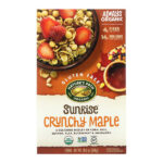 Органические, хрустящие кленовые хлопья Sunrise, без глютена, 10,6 унций (300 г) — Nature's Path