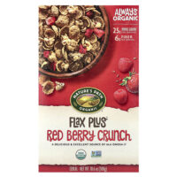 Organic Flax Plus®, хлопья с красными ягодами, 300 г (10,6 унции) — Nature's Path