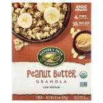 Organic Granola Cereal, Peanut Butter, 11.5 oz (325 g) — Nature's Path