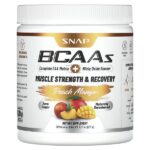 BCAA, со вкусом персика и манго, 277 г (9,77 унции) — Snap Supplements