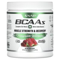 BCAA, со вкусом граната и арбуза, 277 г (9,77 унции) — Snap Supplements
