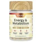 Энергия и метаболизм, 60 капсул — Snap Supplements