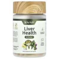 Здоровье печени и детоксикация, 60 капсул — Snap Supplements