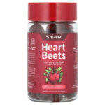 Сердце из свеклы, ягодное ассорти, 60 жевательных мармеладок — Snap Supplements
