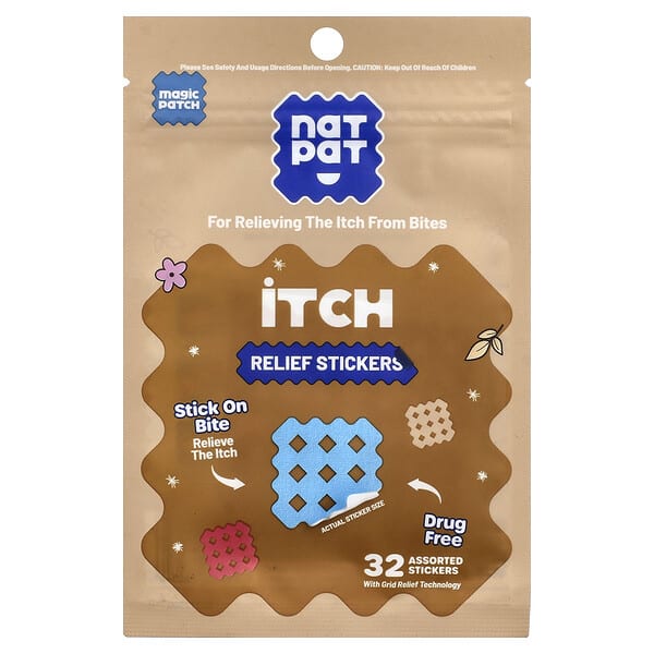 npt76034_v_19.jpg Magic Patch, наклейки для облегчения зуда, 32 шт. — NATPAT