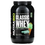 Classic Whey Protein, фисташковое наслаждение, 907 г (2 фунта) — NutraBio