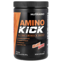 Amino Kick™, апельсин и манго, 269 г (9,5 унции) — NutraBio