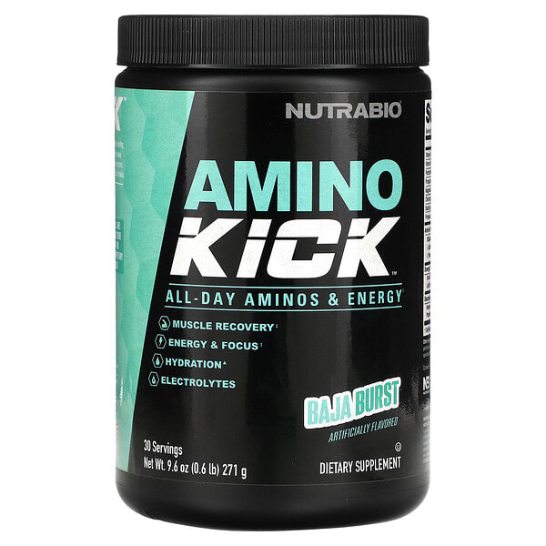 nrb21820_v_24.jpg Amino Kick, Baja Burst, 271 г (0,6 фунта) — NutraBio