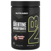 микронизированный моногидрат креатина, Paradise Punch, 378 г (13,3 унции) — NutraBio