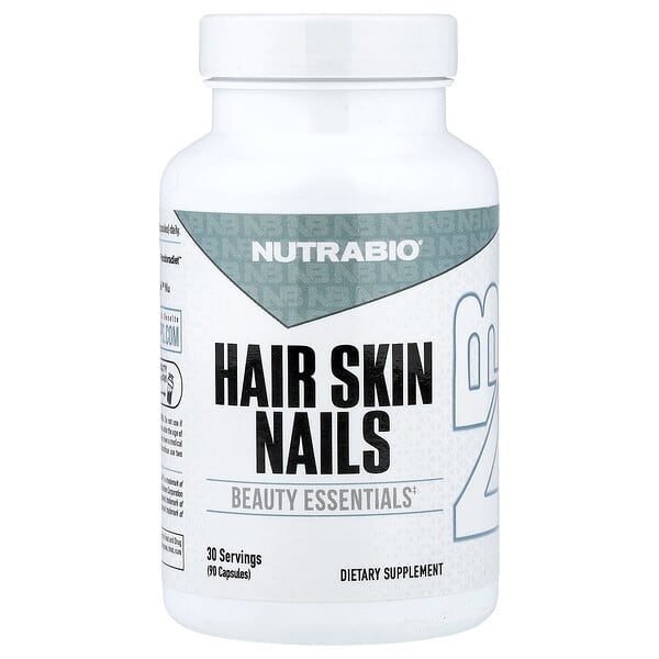 nrb21978_v_8.jpg волосы, кожа и ногти, 90 капсул — NutraBio