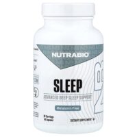 сон, без мелатонина, 90 капсул — NutraBio