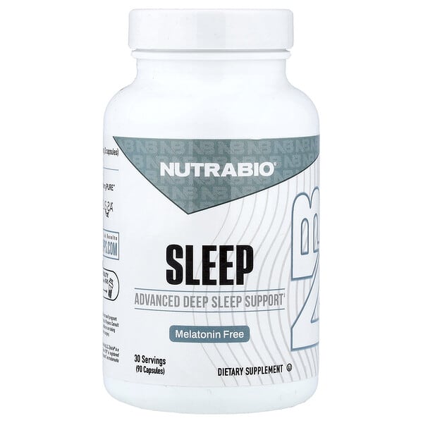 nrb21992_v_8.jpg сон, без мелатонина, 90 капсул — NutraBio