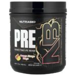 PRE-Workout, апельсин и манго, 612 г (1,34 фунта) — NutraBio