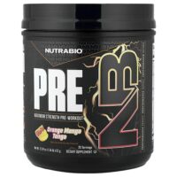 PRE-Workout, апельсин и манго, 612 г (1,34 фунта) — NutraBio