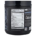 PRE-Workout, предтренировочный комплекс, без стимуляторов, со вкусом голубой малины, 609 г (1,34 фунта) — NutraBio — изображение 2
