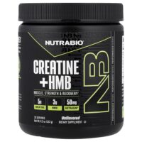 креатин и HMB, без вкусовых добавок, 243 г (8,5 унции) — NutraBio