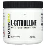 L-цитруллин, аминокислота в свободной форме, 150 г (5,3 унции) — NutraBio