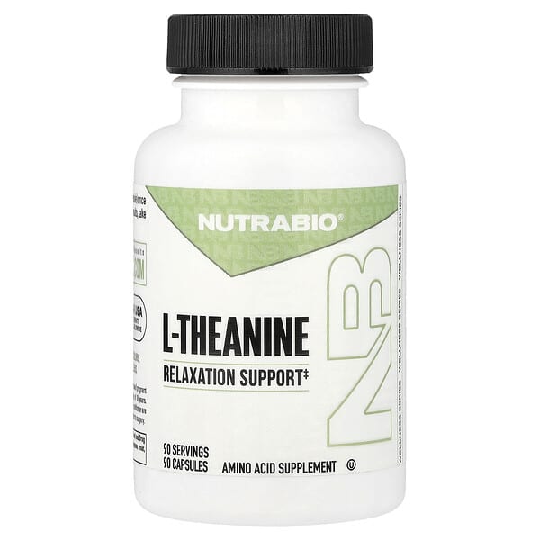 nrb24516_v_40.jpg L-теанин, 90 капсул (200 мг на капсулу) — NutraBio