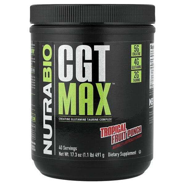 nrb24640_v_24.jpg CGT MAX™, пунш из тропических фруктов, 491 г (1,1 фунта) — NutraBio