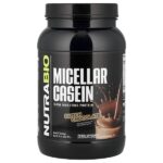 Мицеллярный казеин, голландский шоколад, 907 г (2 фунта) — NutraBio