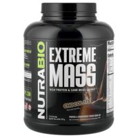 Extreme Mass, с шоколадным вкусом, 2722 г (6 фунтов) — NutraBio