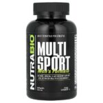 MultiSport, мультивитаминная добавка для мужчин, 120 капсул — NutraBio