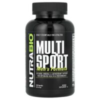 MultiSport, мультивитаминная добавка для мужчин, 120 капсул — NutraBio