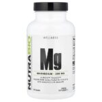 Mg магний, 120 капсул (100 мг на капсулу) — NutraBio