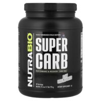 Super Carb, сырые без добавок, 775 г (1,7 фунта) — NutraBio