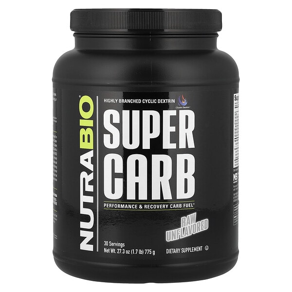 nrb25961_v_24.jpg Super Carb, сырые без добавок, 775 г (1,7 фунта) — NutraBio