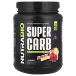 Super Carb, со вкусом малинового лимонада, 834 г (1,8 фунта) — NutraBio