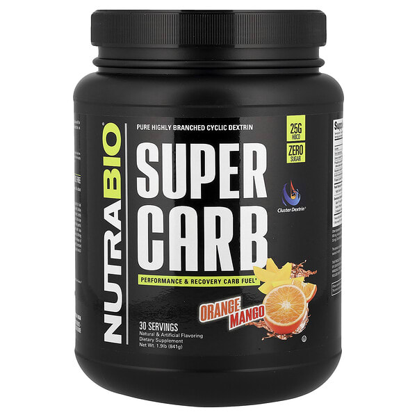 nrb26091_v_32.jpg Super Carb, апельсин и манго, 841 г (1,9 фунта) — NutraBio
