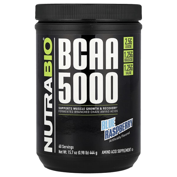 nrb26840_v_24.jpg BCAA 5000, голубая малина, 444 г (0,98 фунта) — NutraBio