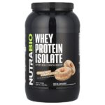 Изолят сывороточного протеина, пончик с корицей и сахаром, 907 г (2 фунта) — NutraBio
