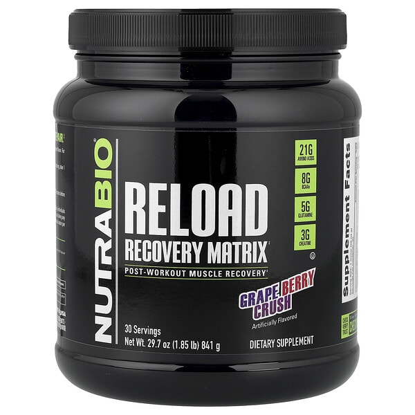 nrb29040_v_24.jpg Reload Recovery Matrix, Grape Berry Crush, 841 г (1,85 фунта) — NutraBio