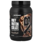 изолят сывороточного протеина, со вкусом изысканного шоколада, 907 г (2 фунта) — NutraBio