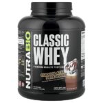 Classic Whey Protein, шоколадный молочный коктейль, 2268 г (5 фунтов) — NutraBio