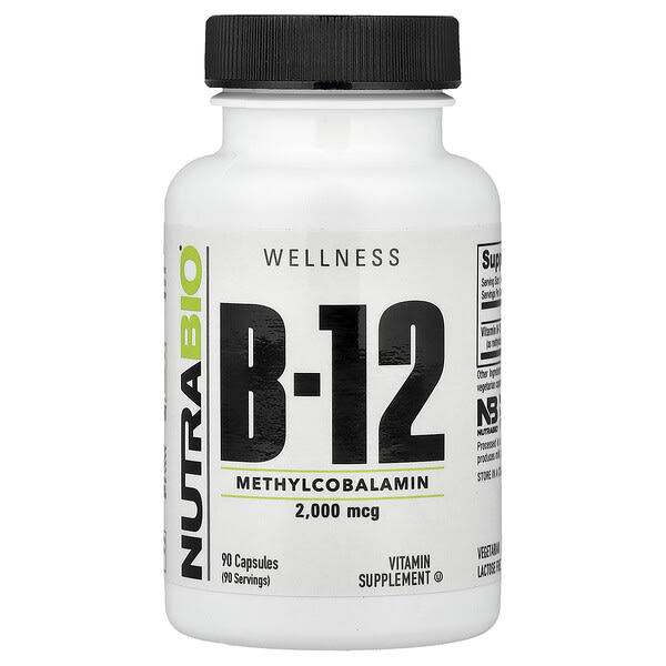 nrb51987_v_24.jpg Витамин B12, 2000 мкг, 90 капсул — NutraBio
