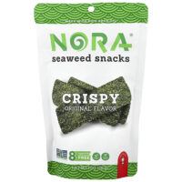 Nora Snacks, снеки из морских водорослей, хрустящие, оригинальные, 28 г (1 унция)