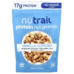протеиновая гранола с орехами, ваниль и миндаль, 227 г (8 унций) — NuTrail