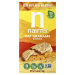 Oat Grahams, без глютена, стебель имбиря, 160 г (5,64 унции) — Nairn's