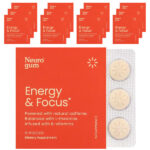 Energy & Focus, корица, 12 пакетиков по 9 шт. — NeuroGum